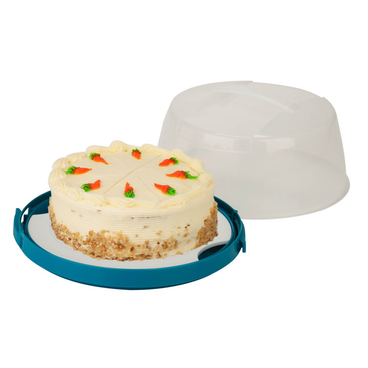 Rebrilliant Cragmont Round Cake Carrier Tin & Reviews Wayfair
